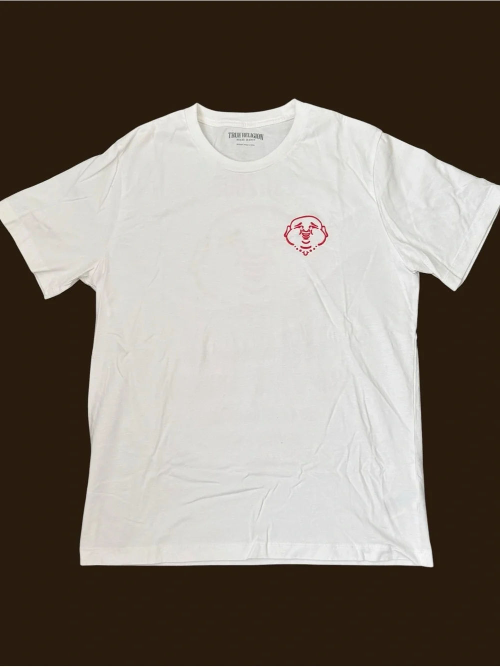 True Religion Buddha White Shirt